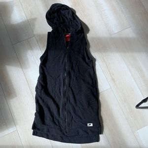 Nike hooded sweater dress vest